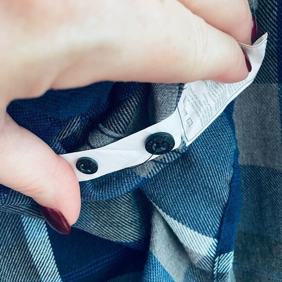 DC button down shirt plaid NWOT Sz xxl - Picture 5 of 10